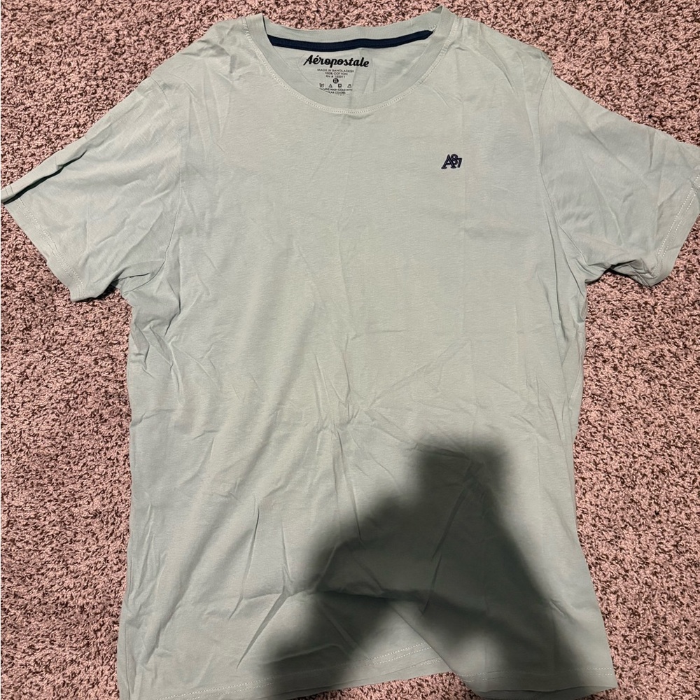Aeropostale Teal Men's Shirt